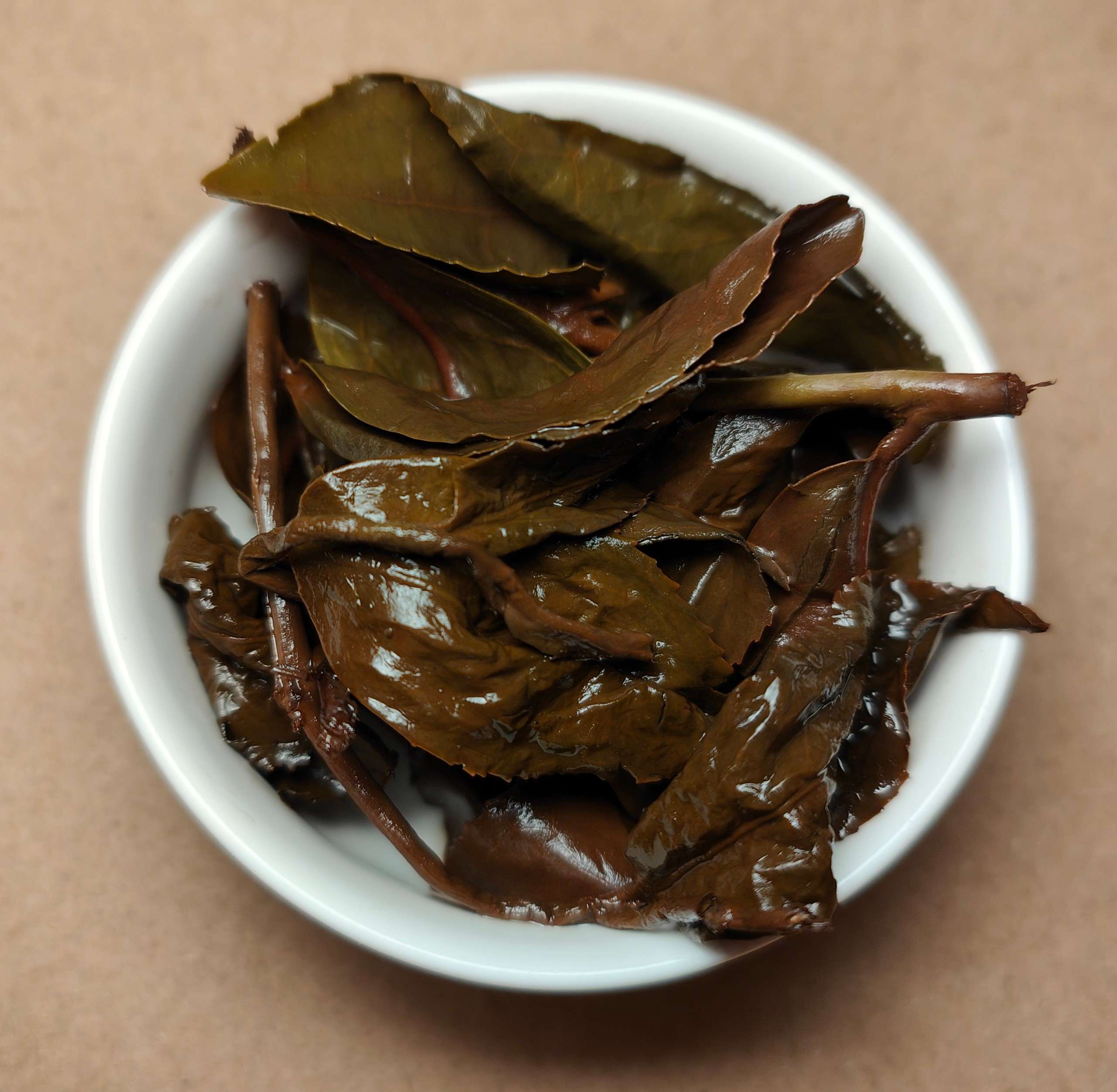 GABA Green Heart Oolong in teapot