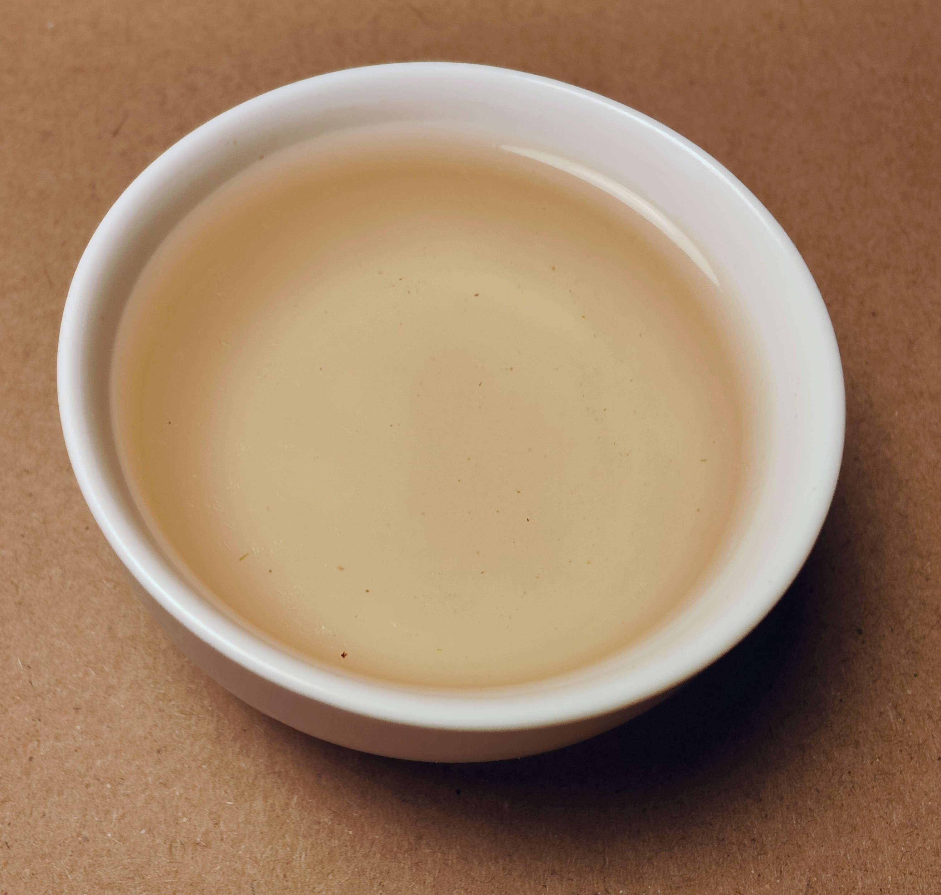 Long Jing Dragon Well brewed tea