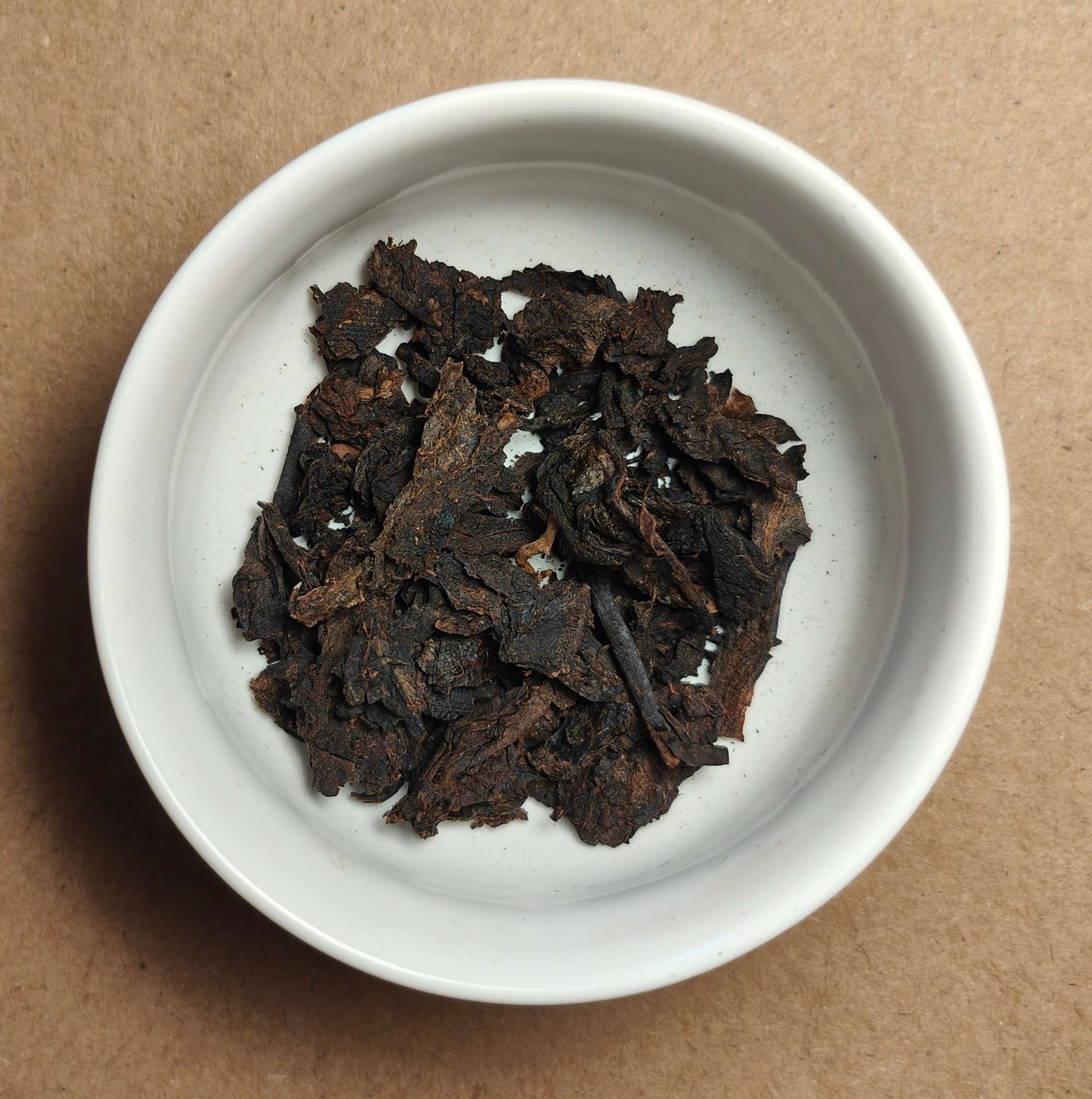 Puer brewed