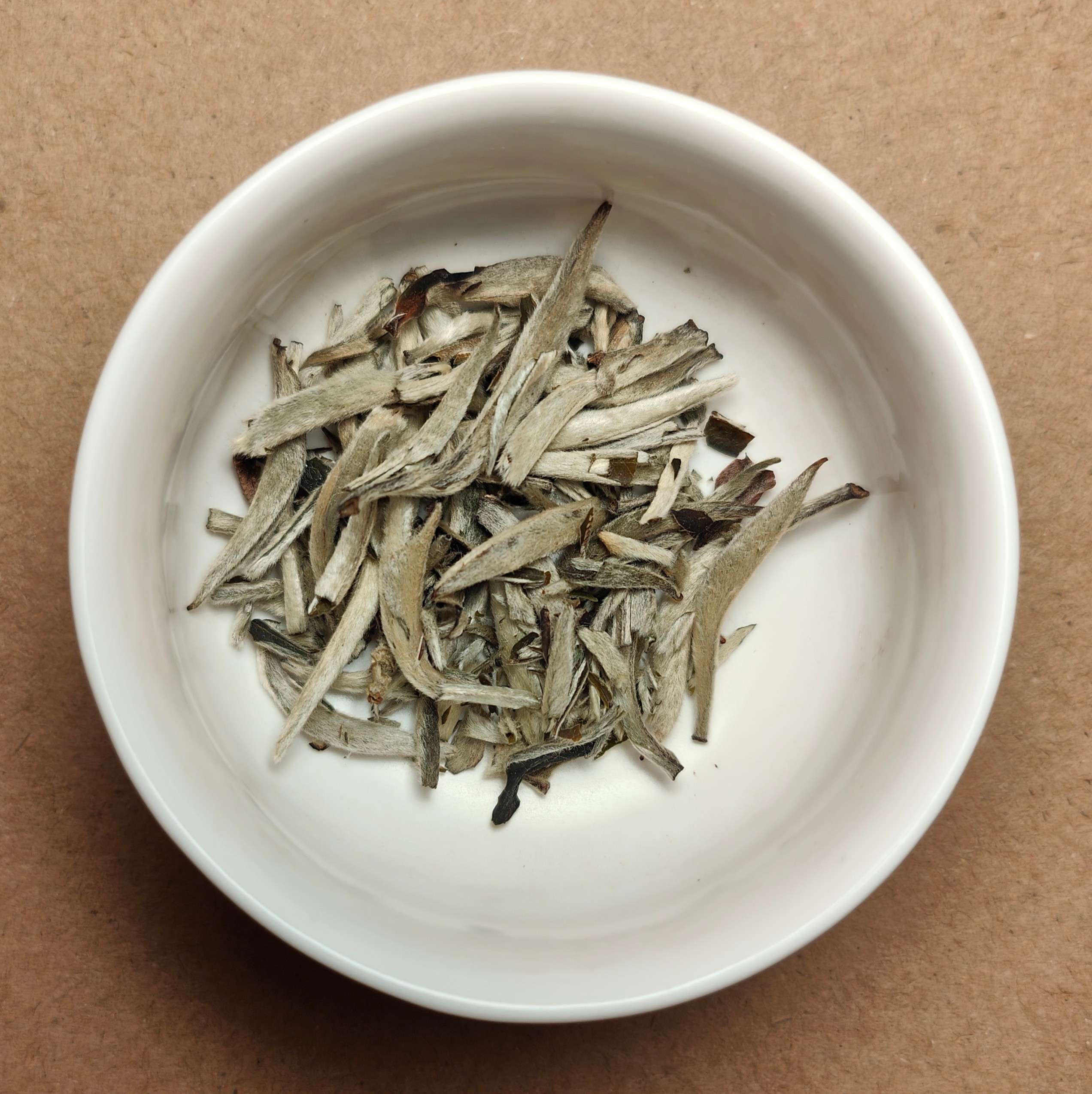 Yin Zhen tea leaves